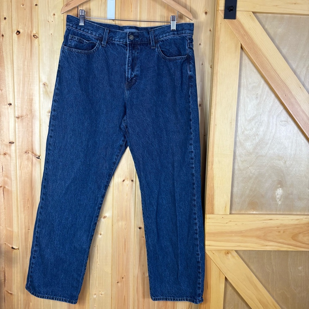 JW Anderson Uniqlo Mens Jeans 100% Cotton 32X31 straight leg Rugged Casual
